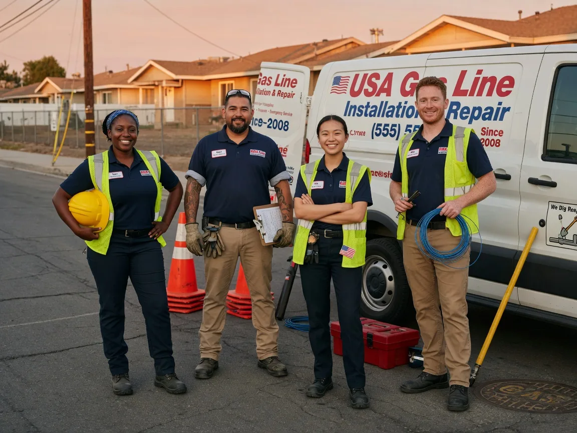 Gas Line Installation company in Shorterville, AL